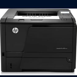 HP LaserJet Pro M401 Printer.  Ink Toner Not Included. 