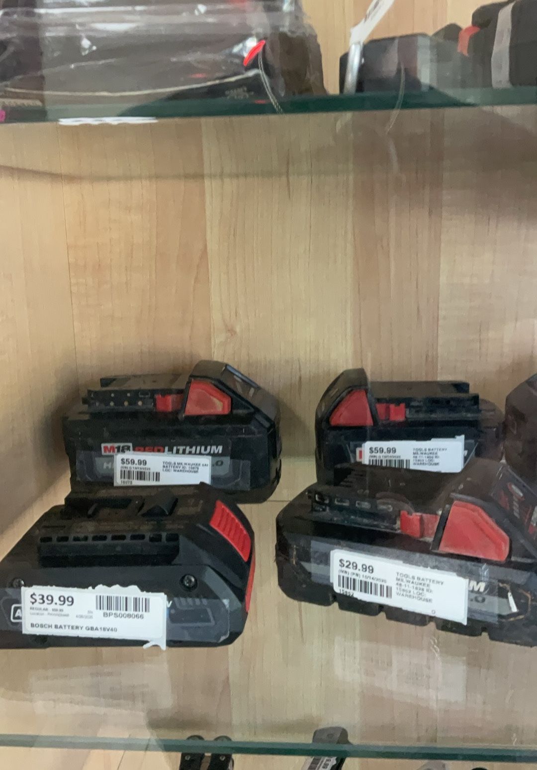 Milwaukee Batteries!