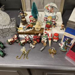 #4 Great collection of Christmas ornaments.  