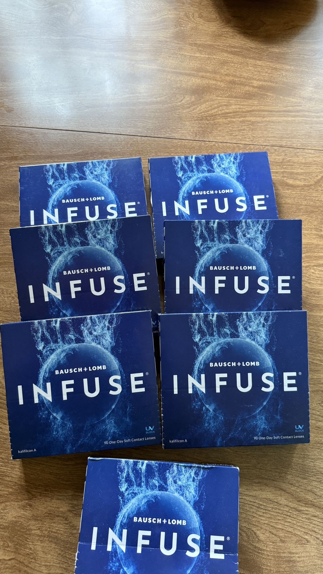 Bausch + Lomb INFUSE One-Day Contact Lenses -0.75