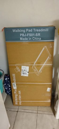 Brand New Foldable Walking Pad / Under Desk Treadmill with Handrail (Model PBJ-FS01-SR)