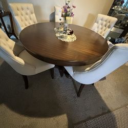 dinning table set and chairs 