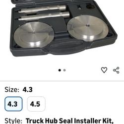 Truck Hub Seal Installer Kit, 5pc