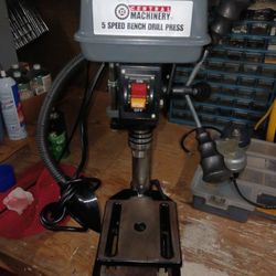 Drill Press-5 Speed- Central Machinery 