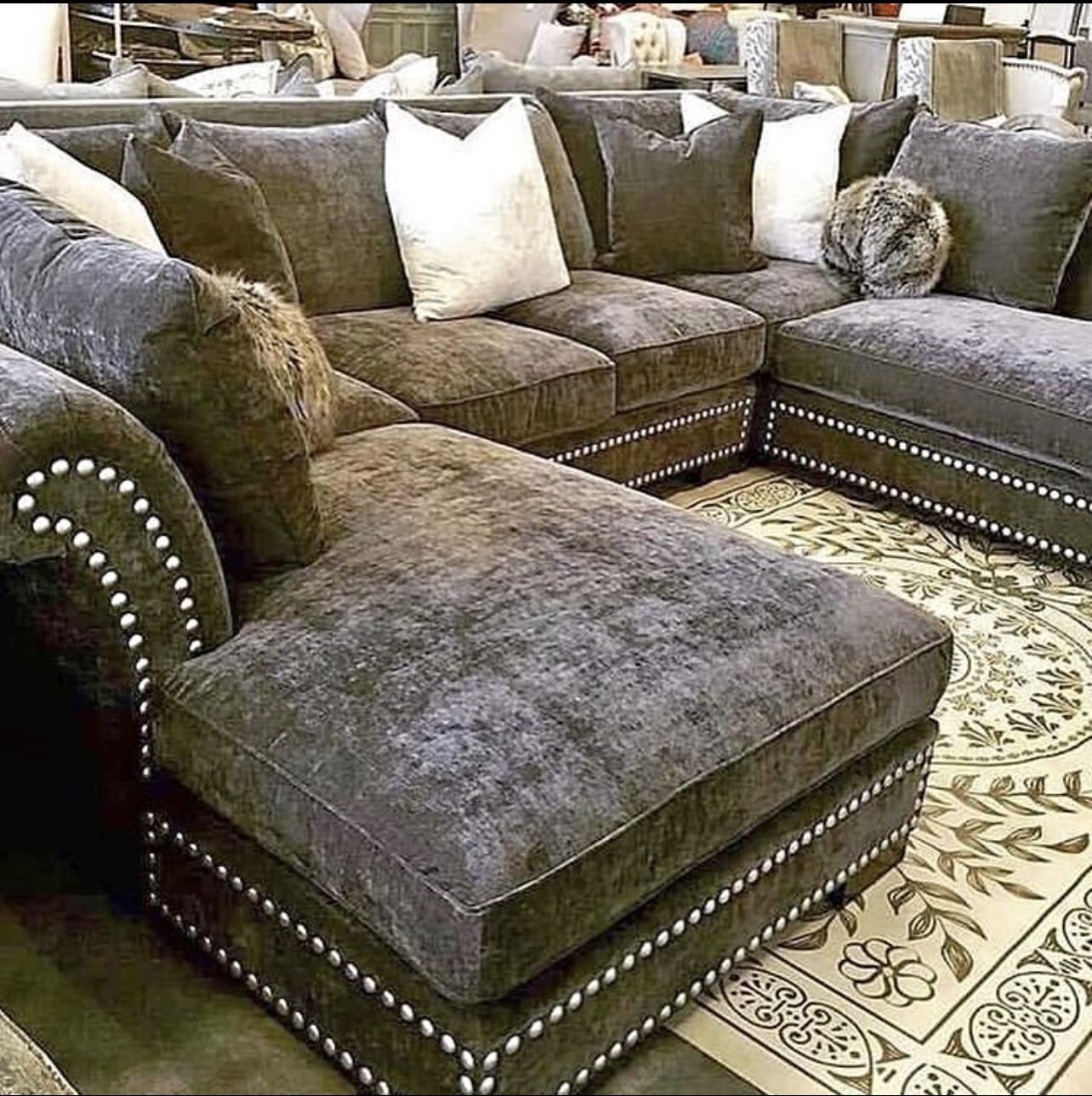 Very Nice Custom Made Sectionals