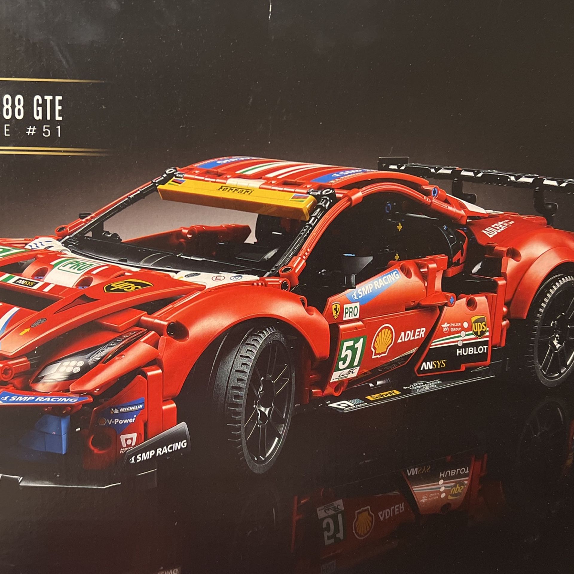 Lego 42125 Technic Ferrari 488 GTE AF Coarse #51