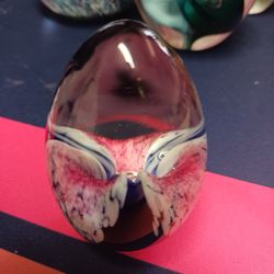 1992 Glass Eye Paperweight