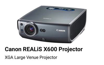 The Canon REALiS X600 Projector is a XGA Large Venue Projector.