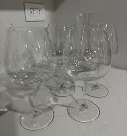 Reidel Wine Glasses And Decanter 