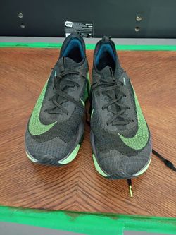Nike zoom X alphafly Running Sneakers Black Green