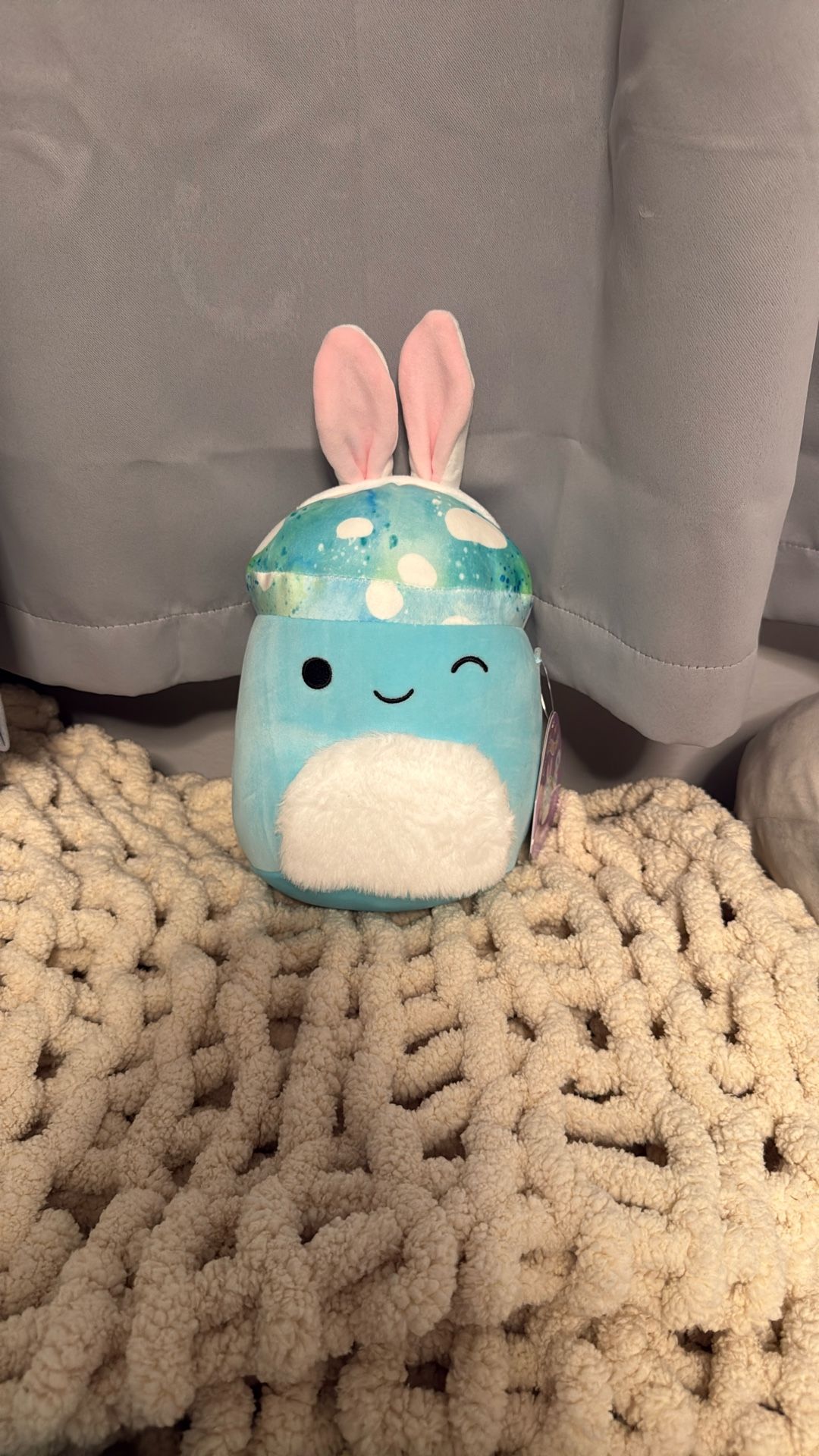 Mushroom easter squishmallow