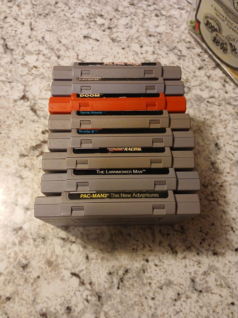Super Nintendo Games