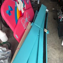 Twin Sized Kids Bed. (jojo Siwa Themed Unicorn)