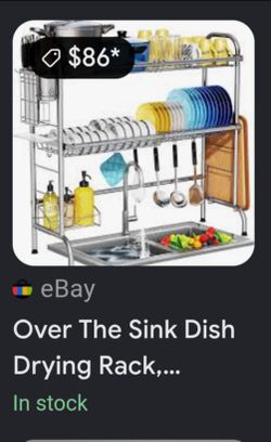 Over The Sink Drying Rack