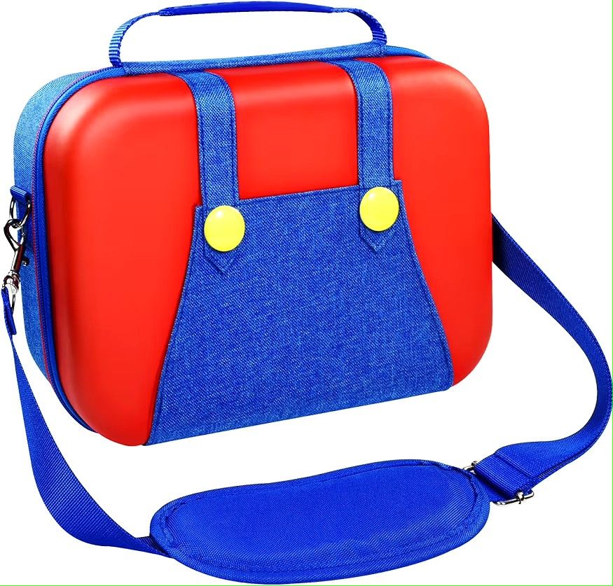 Deluxe Super Mario Nintendo Switch Hard Shell Storage Bag