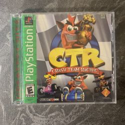 CTR Crash Team Racing Greatest Hits For PlayStation 1