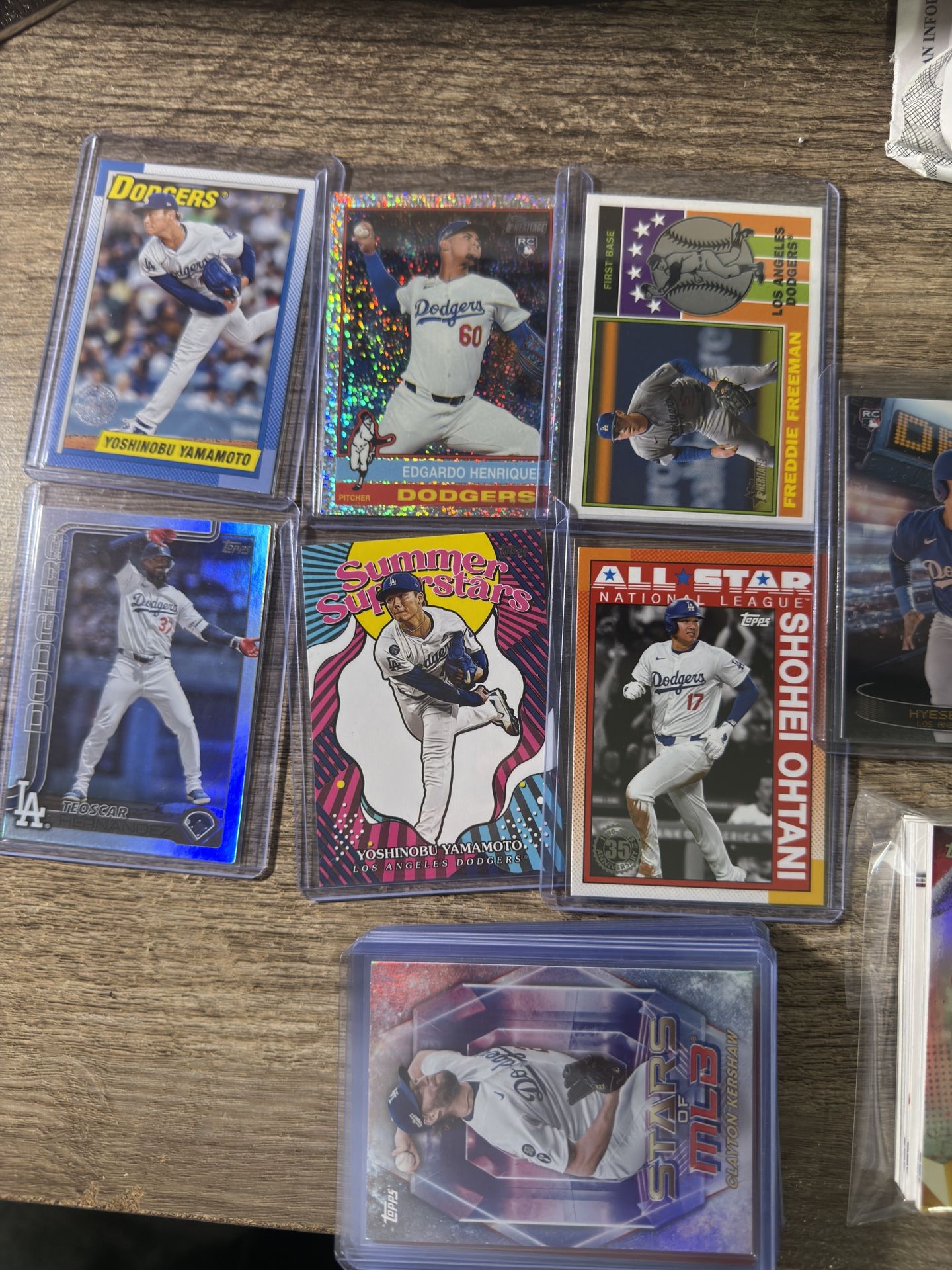 Dodger Baseball Cards