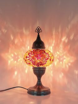Handmade Turkish Table Mosaic Lamps 