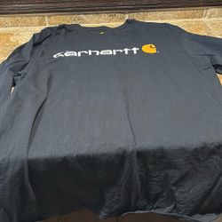 Two (2) Carhartt Long Steve T Shirts/ Both 2XL