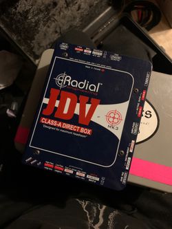 Radial JDV high end direct box