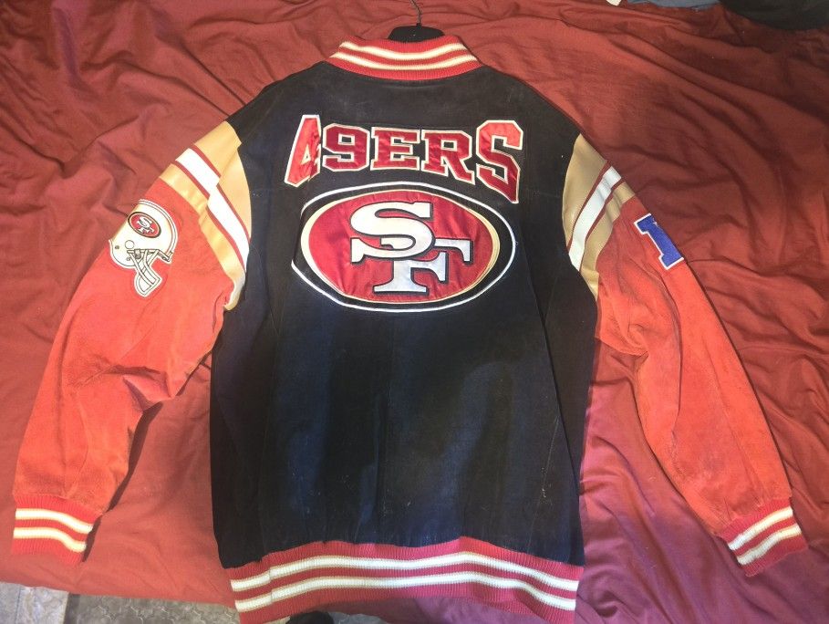 Suede/Leather 49ers JACKET