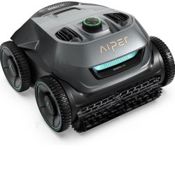 Aiper Seagull Pro Cordless Robotic Pool Cleaner, Wall Climbing Pool Vacuum— Quad-Motor System, Top Load Filters for Easy Maintenance, 90Mins Fast Char