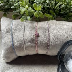 Pulso tipo Tennis Silver 925 