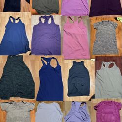 Lululemon Tank/Shirt/Sweater Bundle/lot