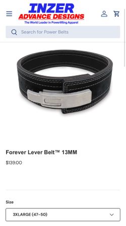 POWERLIFTING Forever Lever Belt™ 13MM
