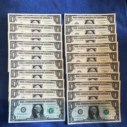 2017 One Dollar Bills 4 Straight D Brand 