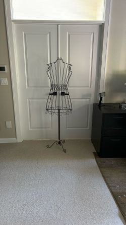 Dress Form - Metal Dark Brown