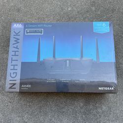 Netgear Ax5400 Rounter Sealed In Box 150 Firm