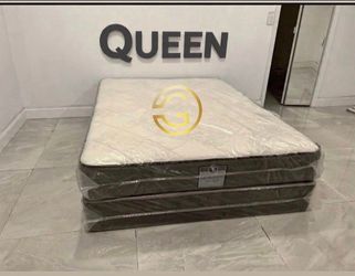 Queen Mattress Set $189 | Brand New