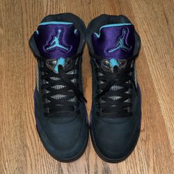 Jordan 5 Black Grape