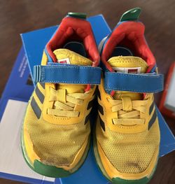 adidas gazelle silver green womens Yellow Lego Athletic Shoes (US 5K)