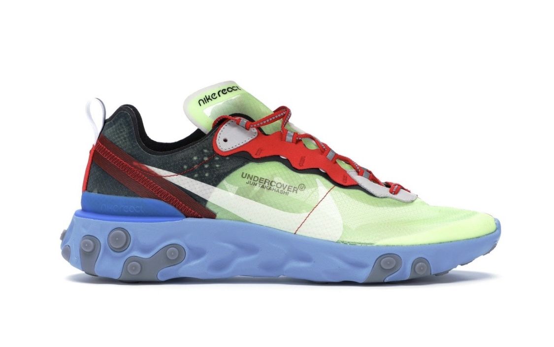 Nike React Undercover Volt Size 11 🔥🔥🔥
