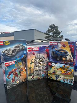 Marvel and Star Wars Lego LOT NEW!