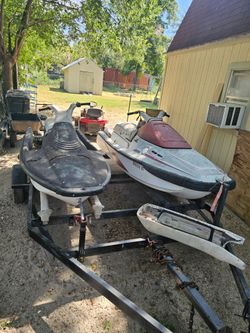Jet skis with trailer