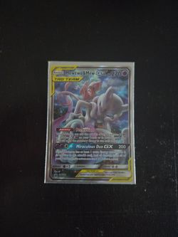 Mewtwo and Mew tag team sm191 promo