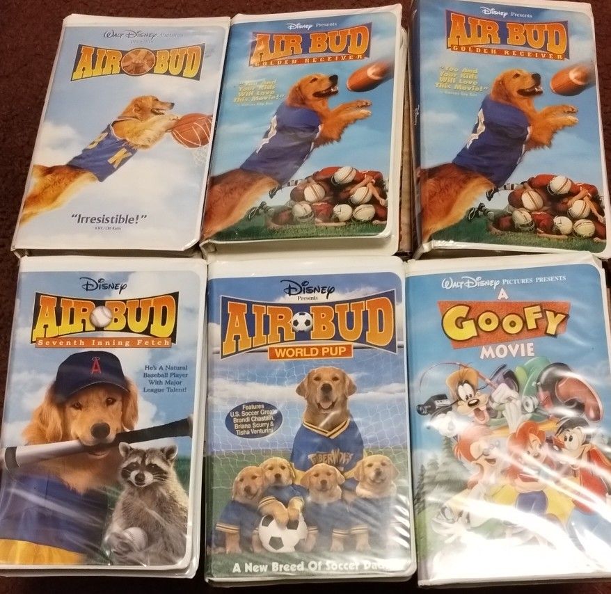 Disney VHS Movies 