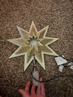 Christmas star led light