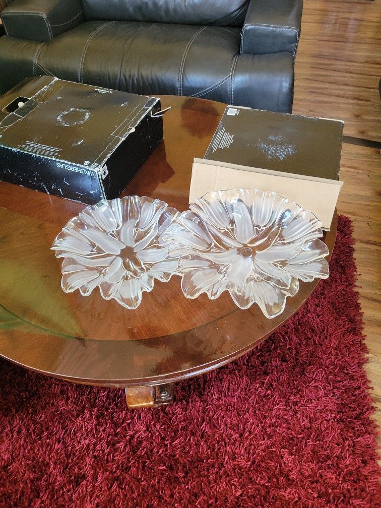 WALTHERGLAS  2 Pieces Mint Condition  Used Once For Wedding 