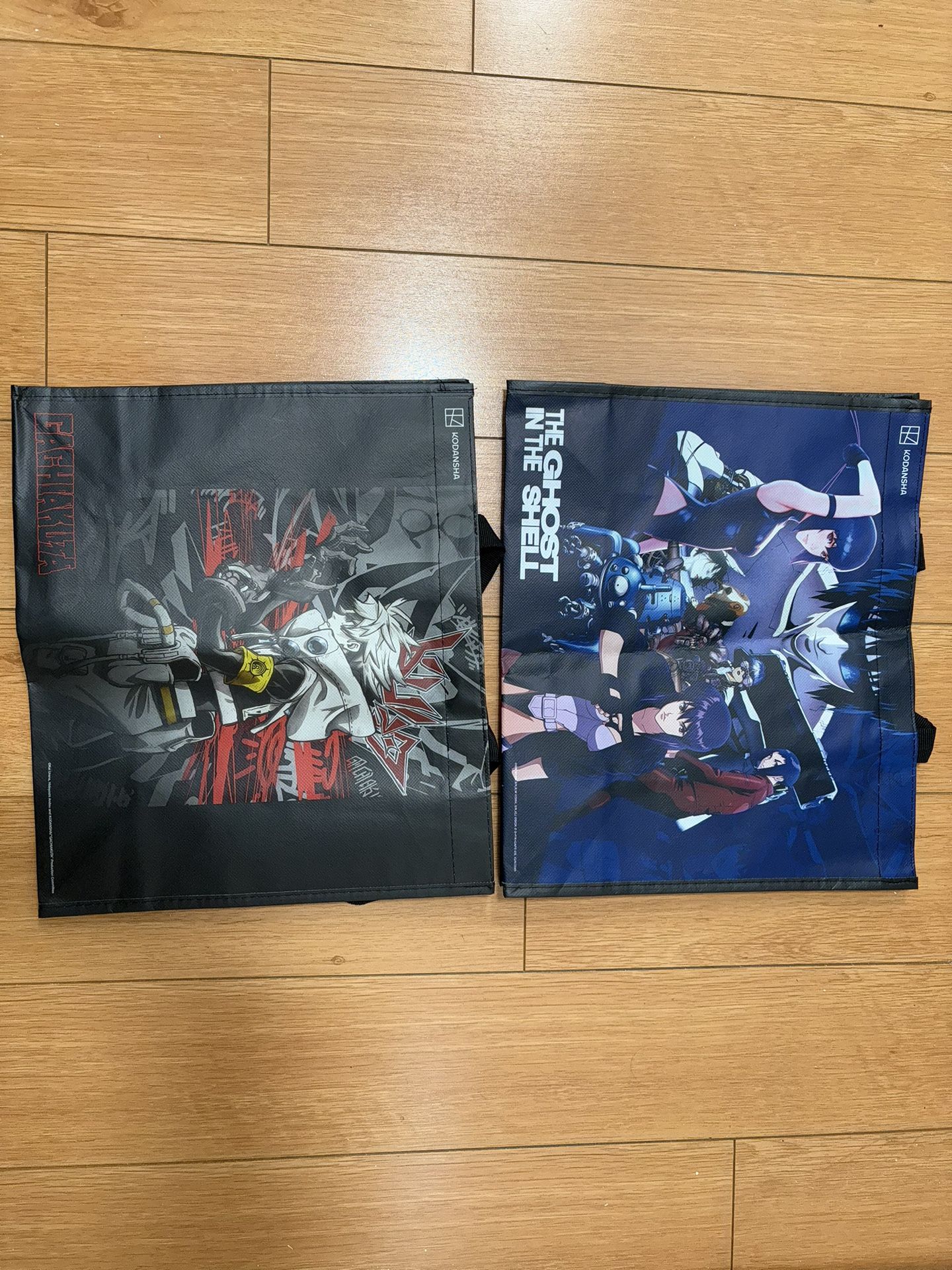 Gachiakuta/Ghost in the Shell Tote Bags