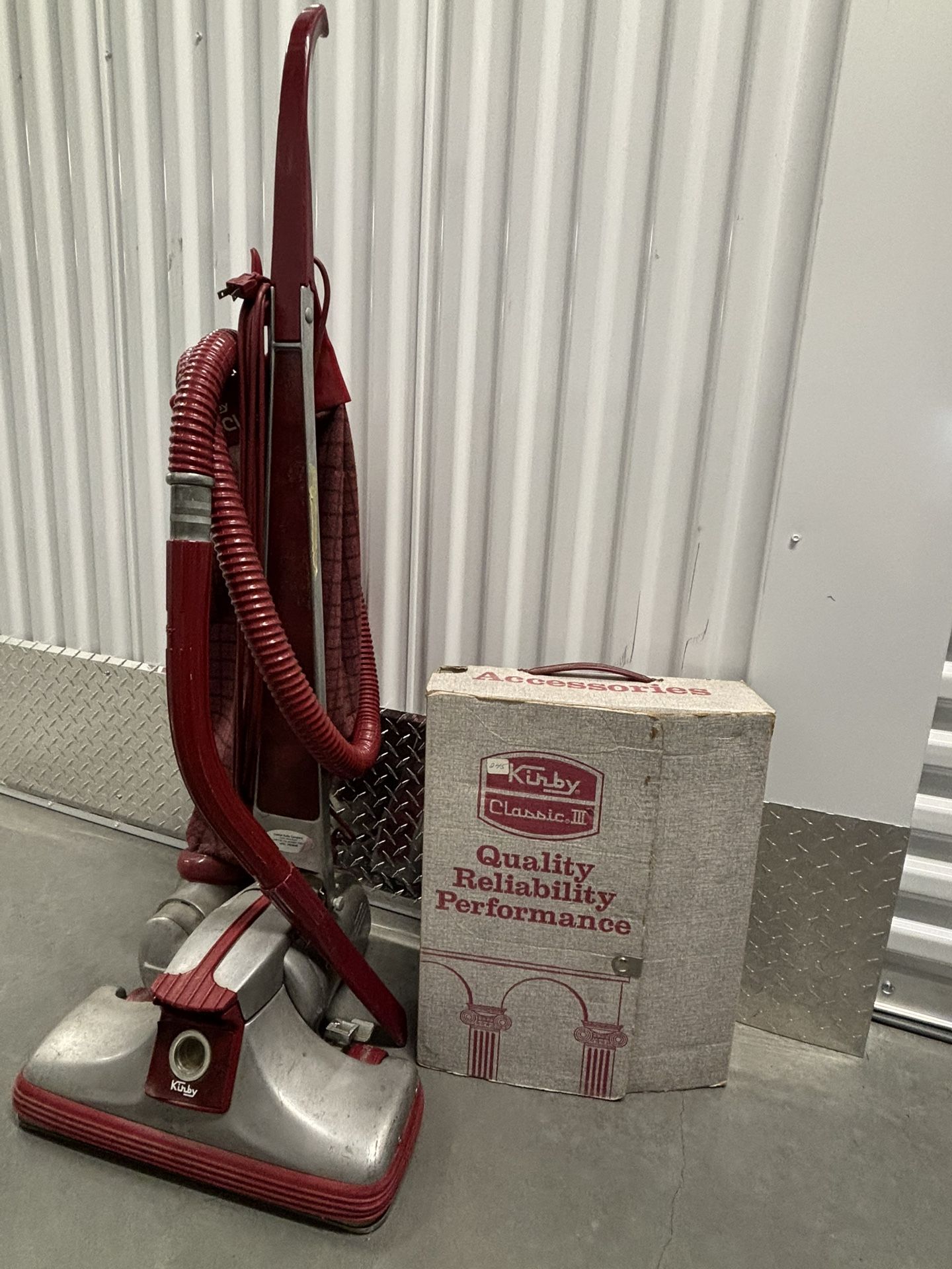 Kirby Classic III Vacuum With Accessories