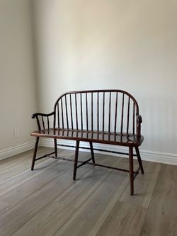 Vintage wooden bench