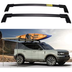 265LBS Cross Bars Roof Rack Fit for Ford Bronco Sport 2021-2023