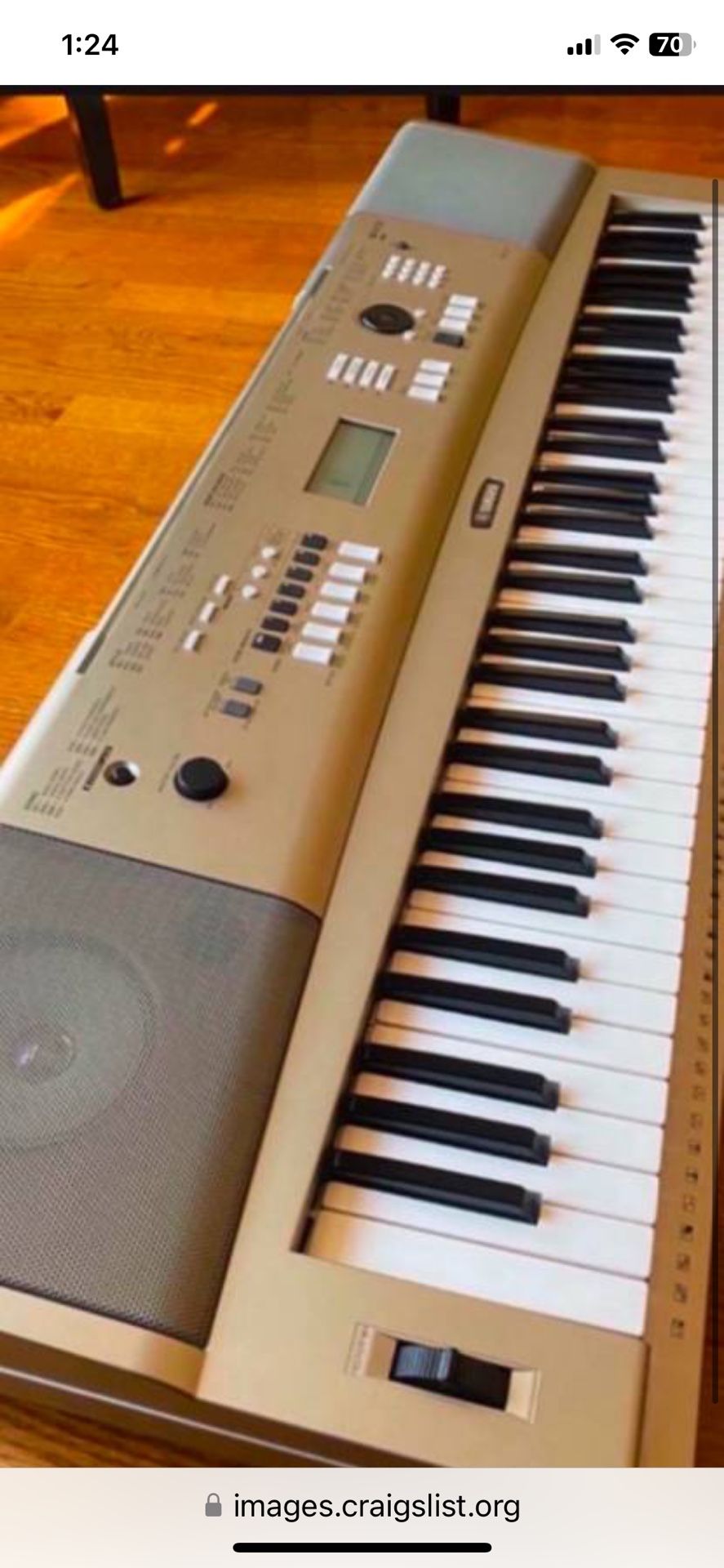 YAMAHA PIANO KEYBOARD