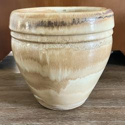 Medium Pot Container Glazed Indoor Outdoor