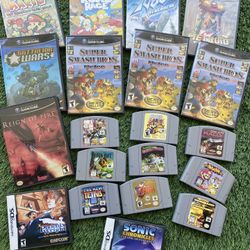 Nintendo GameCube, Nintendo 64, Super Smash Bros, Super Mario 64, Video Games, Metroid Prime, Nintendo DS, Retro