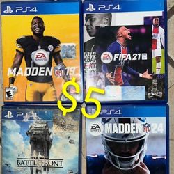 PS4 Games $5 Take All